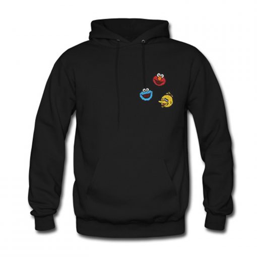 KAWS x Uniqlo x Sesame Street Elmo Hoodie KM