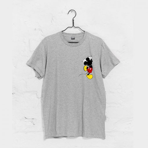 Mickey Mouse Climbing T Shirt KM