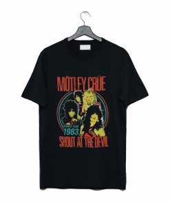 Motley Crue 'Shout at The Devil 83 Tour T Shirt KM