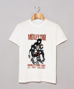 Motley Crue World Tour 83 T Shirt KM