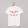 People Like You Are The Reason People Like Me Need Medication charlie bartlett T Shirt KM