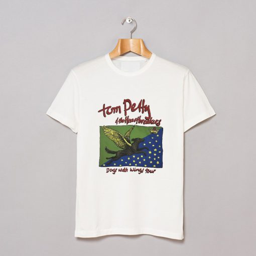 TOM PETTY AND The Heartbreakers Dogs With Wing T Shirt KM