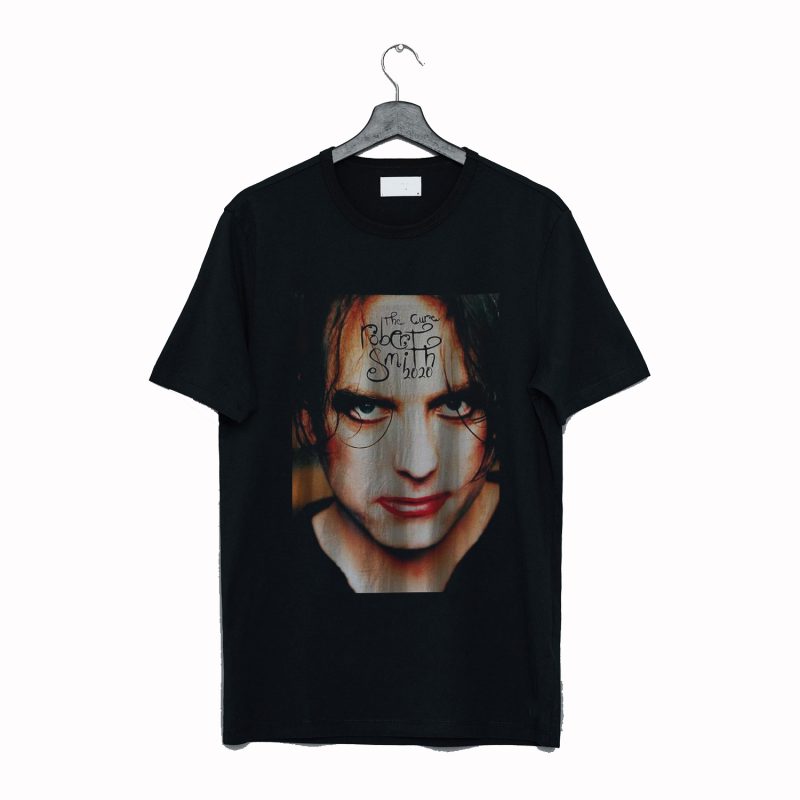 The Cure Robert Illustration Band Logo T-Shirt - Official Licensed Men's Black Tee, Unisex Fit, Size M - View #9