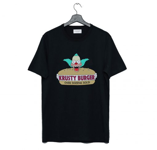 The Simpsons Mens Krusty Burger T-Shirt KM