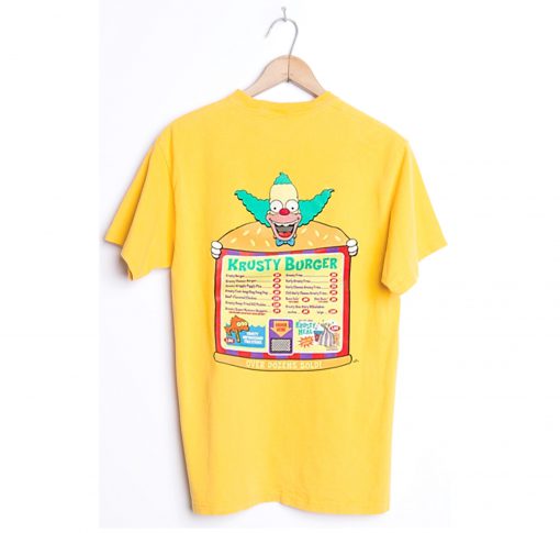 The Simpsons x Krusty Burger T Shirt KM