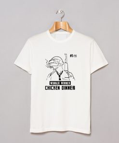Winner Winner Chicken Dinner PUBG T-Shirt White KM