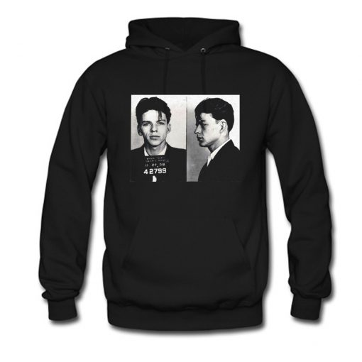 Frank Sinatra Mugshot Vertical Hoodie KM