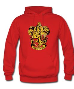 Harry Potter Gryffindor Crest Hoodie KM