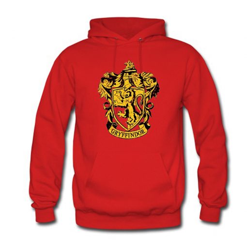 Harry Potter Gryffindor Crest Hoodie KM