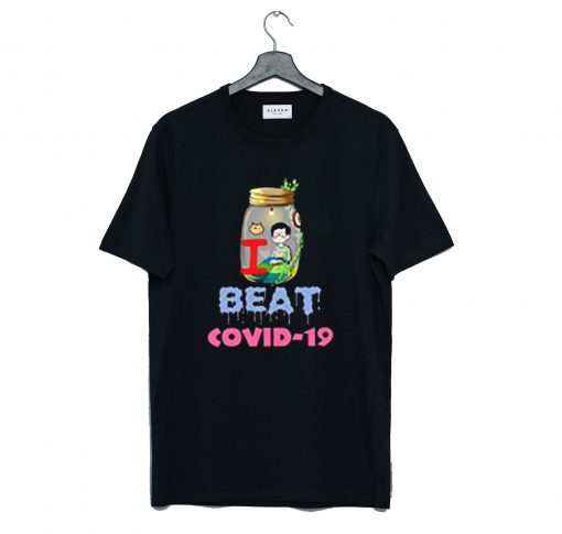 I Beat Covid 19 T-Shirt KM