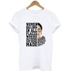 Notorious RBG Ruth Bader Ginsburg T-Shirt KM