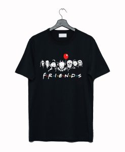 Official Horror Movie Character Friends Halloween T Shirt KM