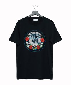 Pierce The Veil Rose Logo T Shirt KM