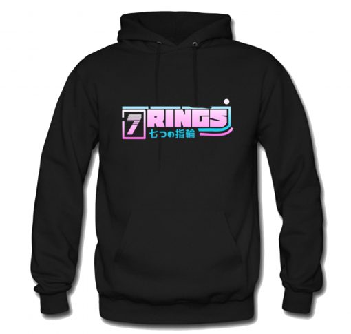 Ariana Grande 7 Rings Logo Hoodie KM