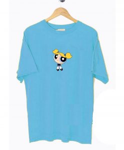 Bubbles Character Powerpuff Girl T-Shirt KM