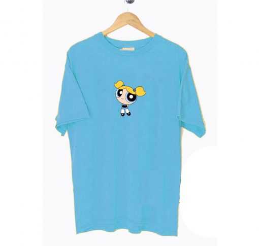 Bubbles Character Powerpuff Girl T-Shirt KM