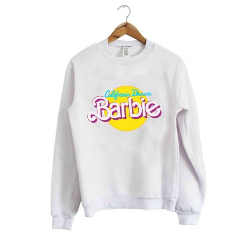 California Dream Barbie Crewneck Sweatshirt KM