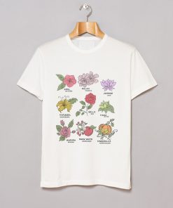 Disney Princess Floral Fashion T-Shirt KM