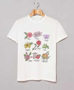 Disney Princess Floral Fashion T-Shirt KM