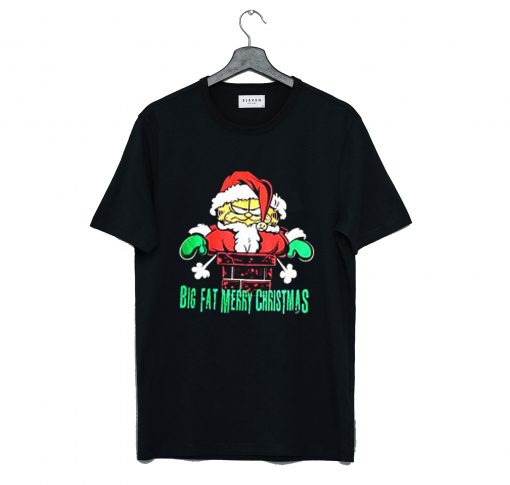 Garfield Big Fat Merry Christmas T-Shirt KM