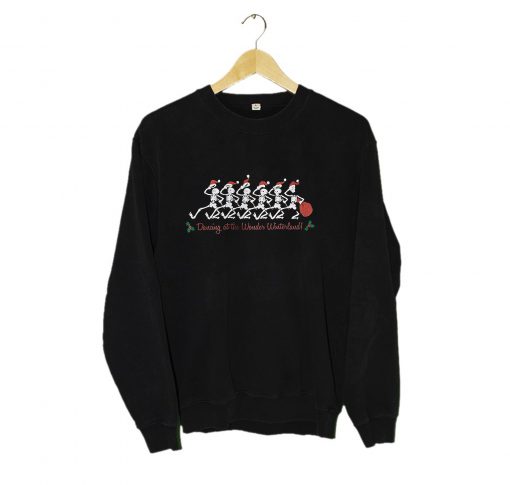 Grateful Dead Dancing Skeletons Winter Wonderland Sweatshirt KM