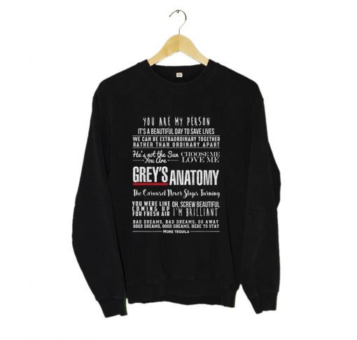 Greys Anatomy Quotes Unisex Heavy Blend Crewneck Sweatshirt KM