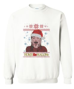 Home Malone Funny Post Malone Ugly Christmas Sweatshirt KM