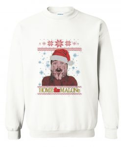 Home Malone Funny Post Malone Ugly Christmas Sweatshirt KM