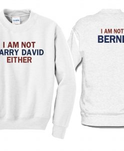 I am not larry david either Sweatshirt KM