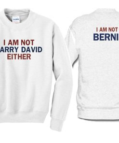 I am not larry david either Sweatshirt KM