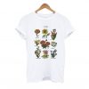 Marigold Sunflower Tulip Flowers T-Shirt KM