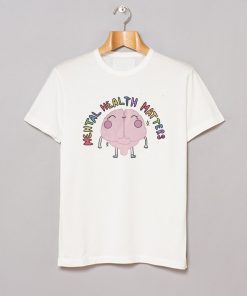 Mental Health Matters T-Shirt White KM