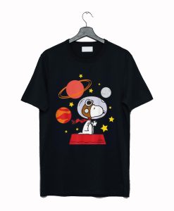 Nice Peanuts Snoopy Space Pilot Mars T Shirt KM