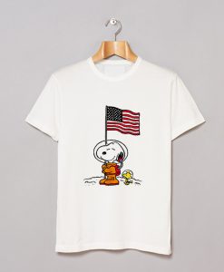 Peanuts Little Boys Snoopy In Space T-Shirt KM