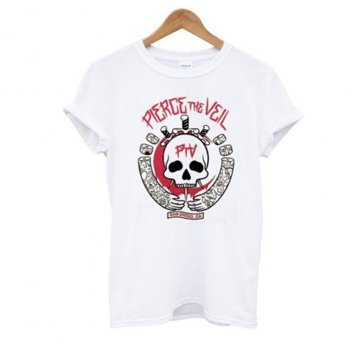 Pierce The Veil Skull T-Shirt KM