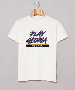 Play Gloria St Louis Blues Hockey T Shirt KM