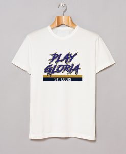 Play Gloria St Louis Blues Hockey T Shirt KM