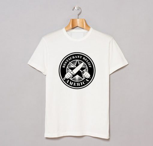 Rerf Restaurant Relief America Logo T-Shirt KM