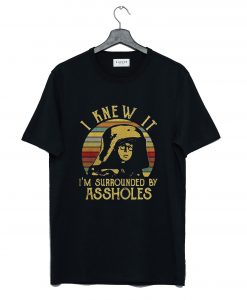 Spaceballs Dark Helmet I Knew It I’m Surrounded by Assholes T-Shirt KM