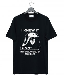 Spaceballs Dark Helmet I knew it I'm surrounded T Shirt KM