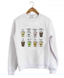 Starbucks coffee drink Sweatshirt KM