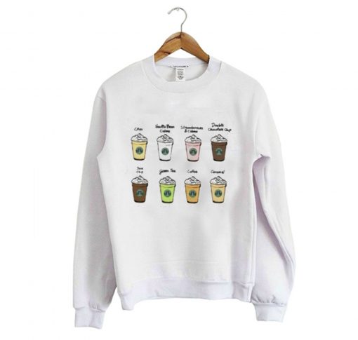 Starbucks coffee drink Sweatshirt KM