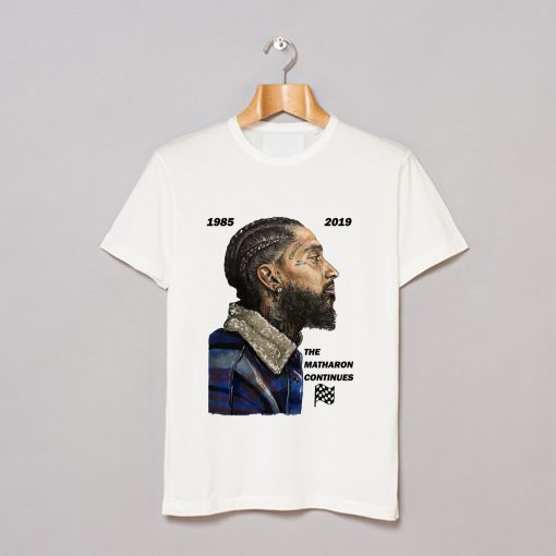 The Marathon Continues Nipsey Hussle T Shirt KM