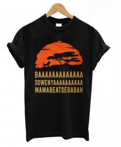 Baaa Sowenya Mamabeatsebabah African Lion T-Shirt KM