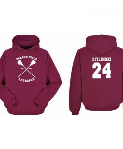 Beacon Hills Lacrosse Stilinski Hoodie KM