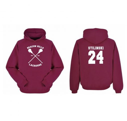 Beacon Hills Lacrosse Stilinski Hoodie KM