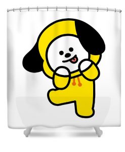 Chibi BTS Shower curtain KM