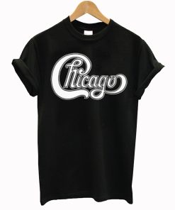Chicago Rock Band Black Whie T Shirt KM