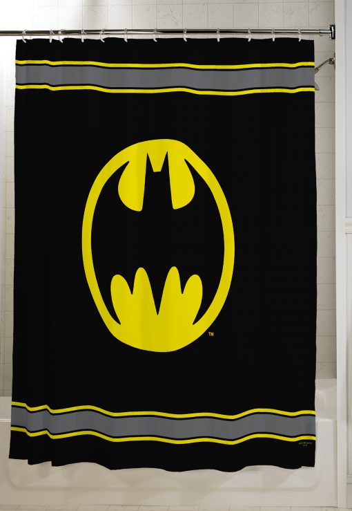 DC Comics Batman Fabric Shower Curtain KM