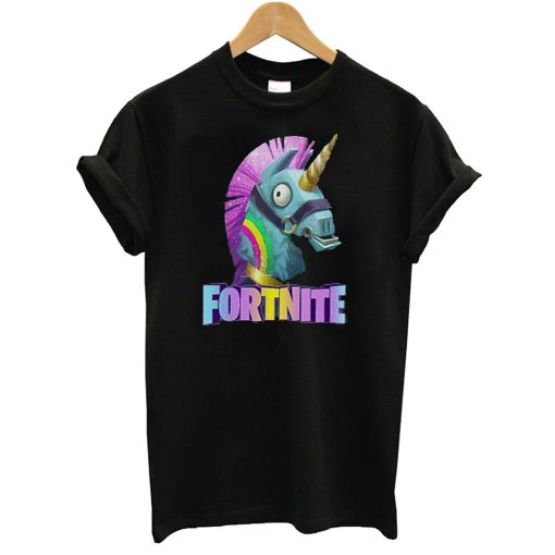 Fortnite Loot Llama Unicorn Head T Shirt KM